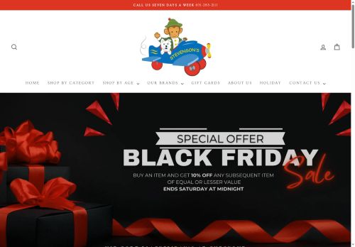 Stevenson's Toys & Games capture - 2025-11-28 13:52:40