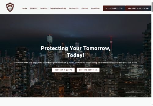 Supreme Security Services capture - 2025-11-28 14:02:16