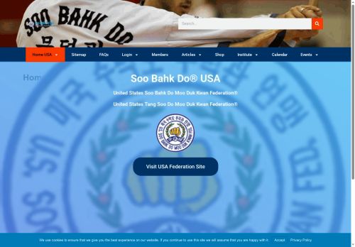 United States Soo Bahk Do Moo Duk Kwan Federation capture - 2025-11-28 14:03:40