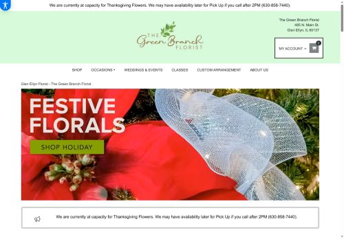 The Green Branch Florist capture - 2025-11-28 14:49:53