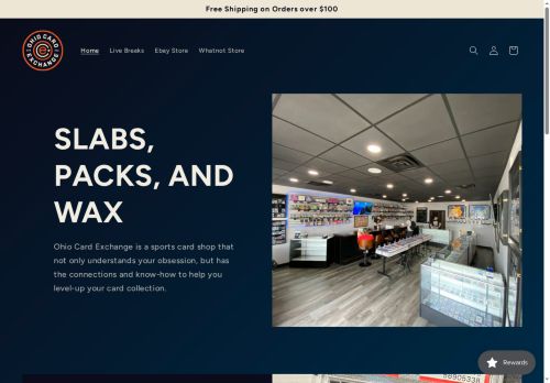 Ohio Card Exchange capture - 2025-11-28 16:08:29