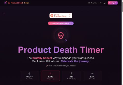 Product Death Timer capture - 2025-11-28 16:11:32