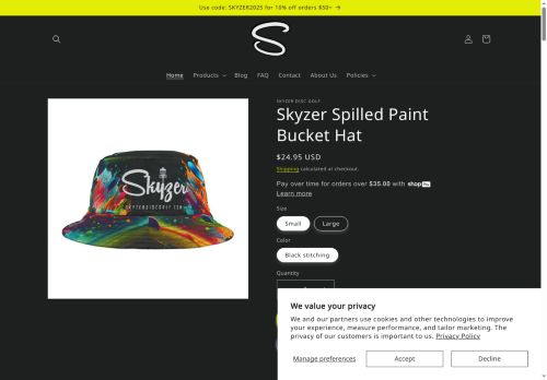 Skyzer Disc Golf capture - 2025-11-28 16:24:14