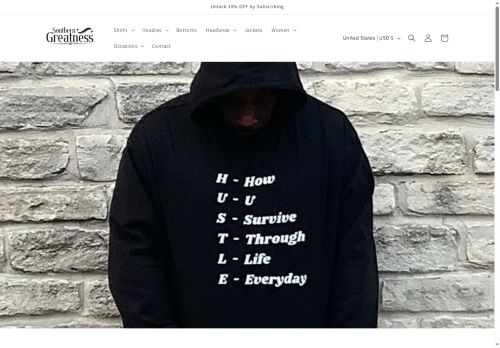 Southern Greatness Clothing capture - 2025-11-28 16:25:58