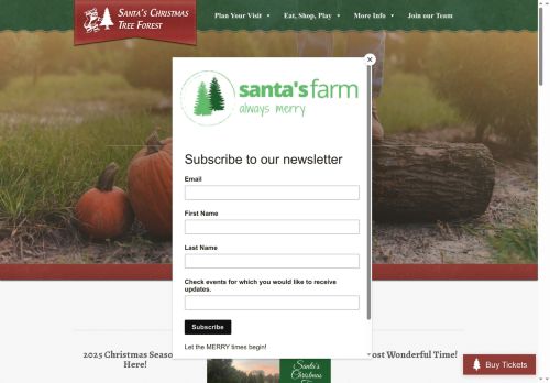 Santa's Farm After Dark capture - 2025-11-28 16:25:59
