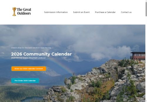 The Great Outdoors Calendar capture - 2025-11-28 16:34:31