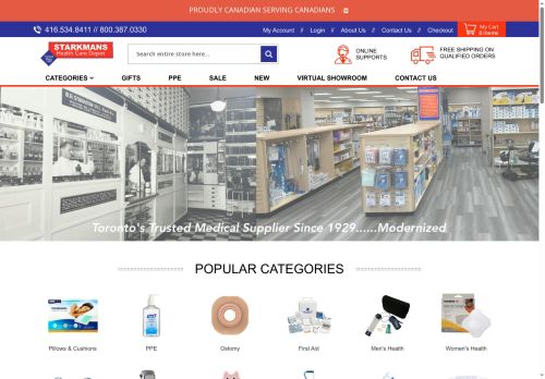 Starkmans Health Care Depot capture - 2025-12-10 11:58:16