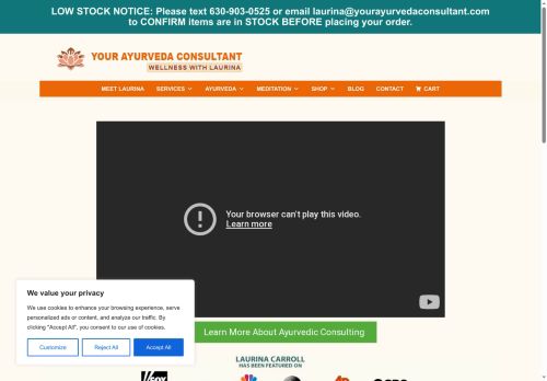 Your Ayurveda Consultant capture - 2025-12-10 12:59:52