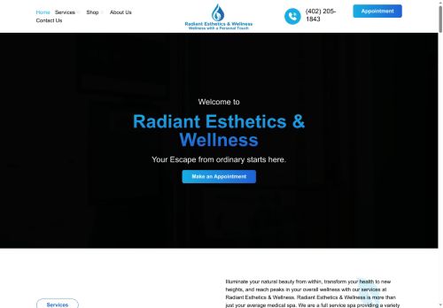 Radiant Esthetics & Wellness capture - 2025-12-10 13:20:29