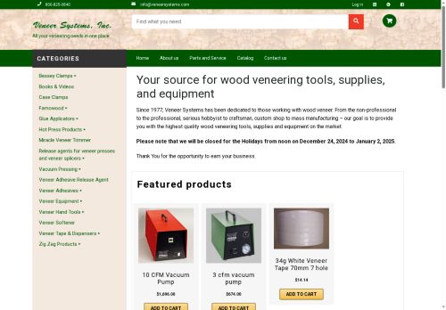 Veneer Systems Inc. capture - 2025-12-10 17:25:30