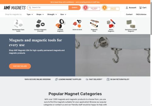 AMF Magnets USA capture - 2025-12-11 08:47:53