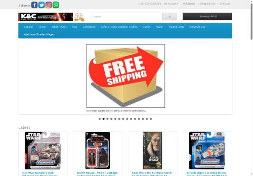 K & C Collectibles capture - 2025-12-11 08:54:50