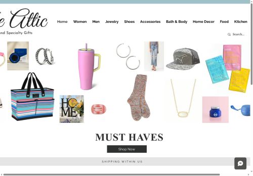 The Attic Boutique NC capture - 2025-12-11 09:02:38