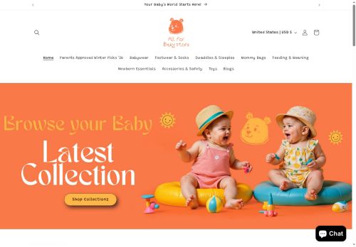 All For Baby Store capture - 2025-12-11 09:10:43
