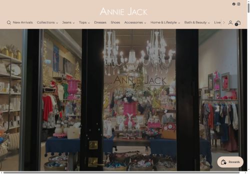 Annie Jack Boutique capture - 2025-12-11 09:11:19