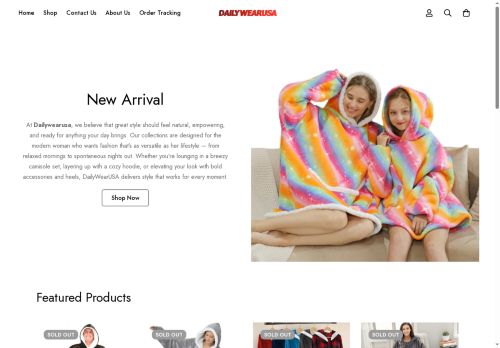 DailyWearUSA capture - 2025-12-11 09:16:57