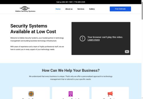 Eddies Security Systems capture - 2025-12-11 09:18:58