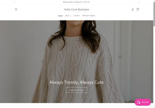 Holly Cove Boutique capture - 2025-12-11 09:23:46