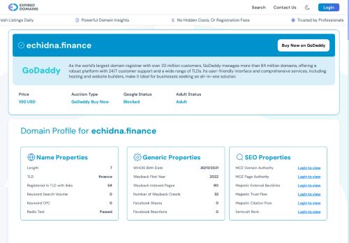 Echidna Finance capture - 2026-07-31 13:25:20