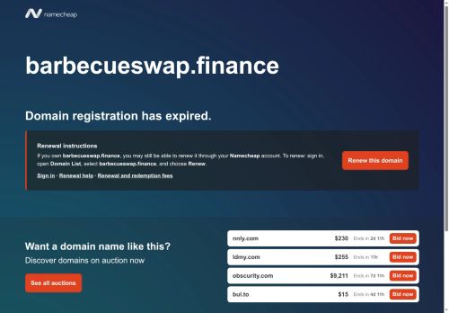 Barbecue Finance capture - 2026-08-04 23:39:39
