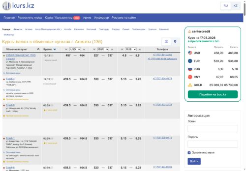 kurs.finance capture - 2026-08-17 15:16:20