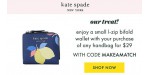 Kate Spade discount code