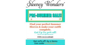 Sleevey Wonders coupon code