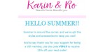 Karin and Ro Boutique discount code