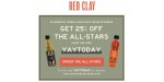 Red Clay discount code