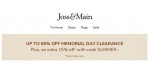 Joss & Main discount code