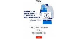 Wix coupon code