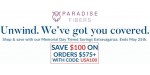 Paradise Fibers coupon code