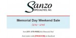 Sanzo Specialties discount code