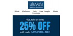 Steves Blinds & Wallpaper discount code