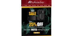 Pro Audio Star coupon code