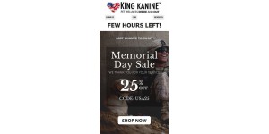 King Kanine coupon code