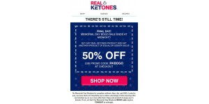 Real Ketones coupon code