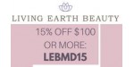 Living Earth Beauty discount code