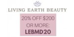 Living Earth Beauty discount code