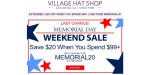 Village Hat Shop discount code