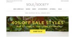 Sole Society discount code