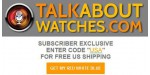 Talk About Watches coupon code