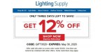 Lighting Supply discount code