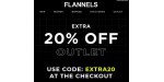 FLANNELS discount code