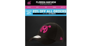 Florida Mayhem coupon code
