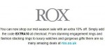 Rox discount code