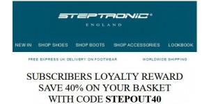 Steptronic coupon code