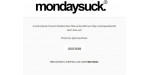 Mondaysuck discount code