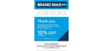 Brand Max discount code