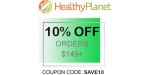 Healthy Planet discount code